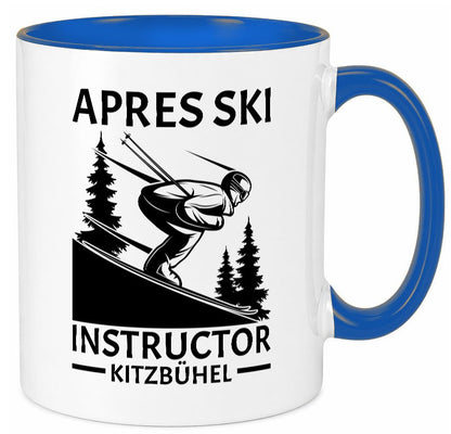 Apres Ski Instructor Kitzbühel | Skifahrer Geschenk Humor Geschenkidee lustiger Tasse