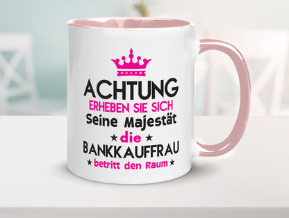 Seine Majestät Bankkauffrau | Kauffrau Bank Kaufleute Geschenk Humor
