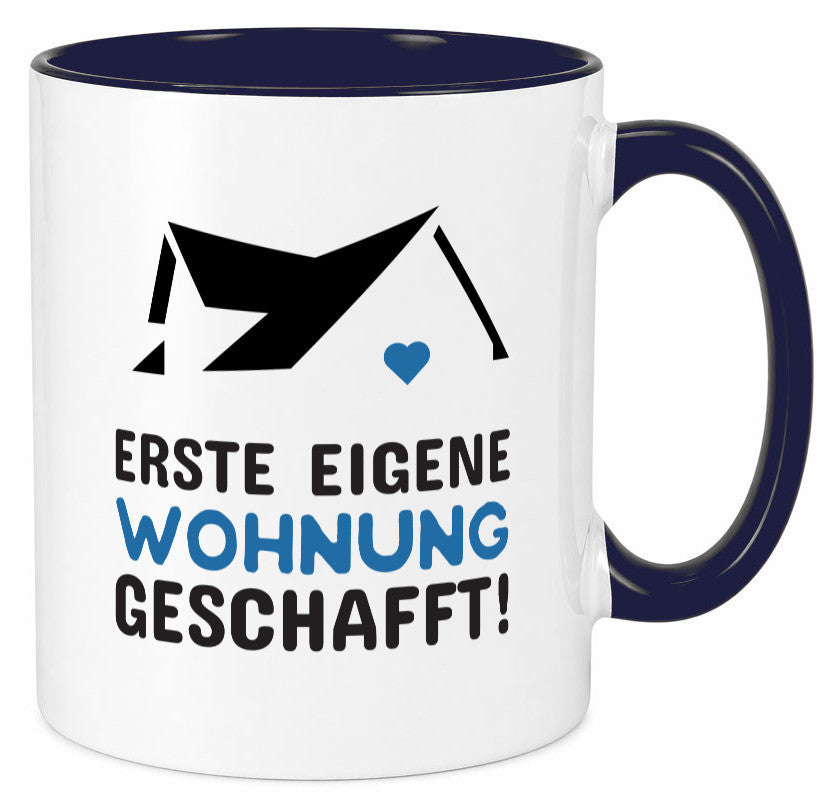 Erste eigene Wohnung | Umzug Tasse Eigenheim Auszug Geschenk Humor Geschenkidee