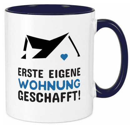 Erste eigene Wohnung | Umzug Tasse Eigenheim Auszug Geschenk Humor Geschenkidee