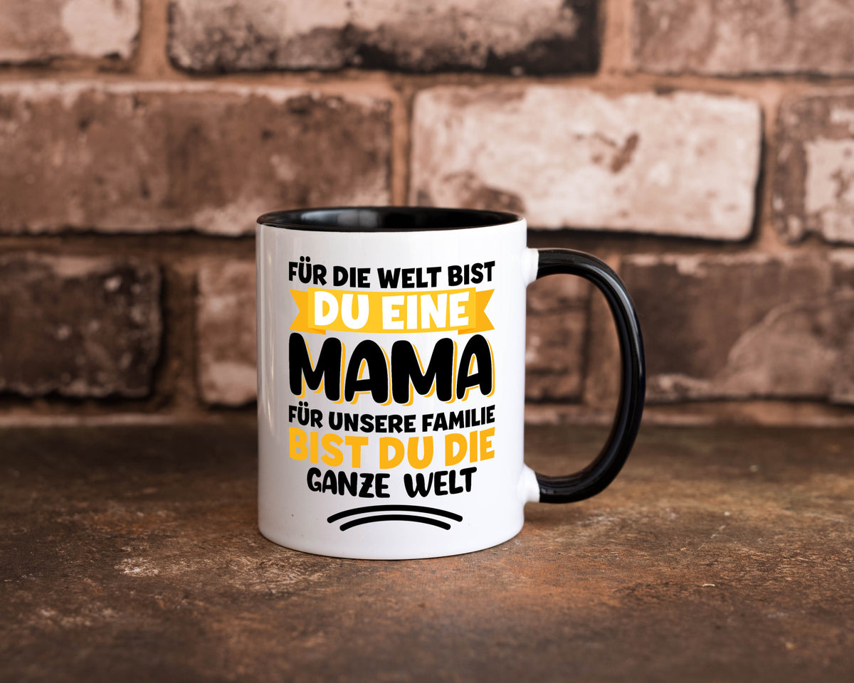 Beste mama der Welt vl4 Geschenkidee Familie Humor Tasse