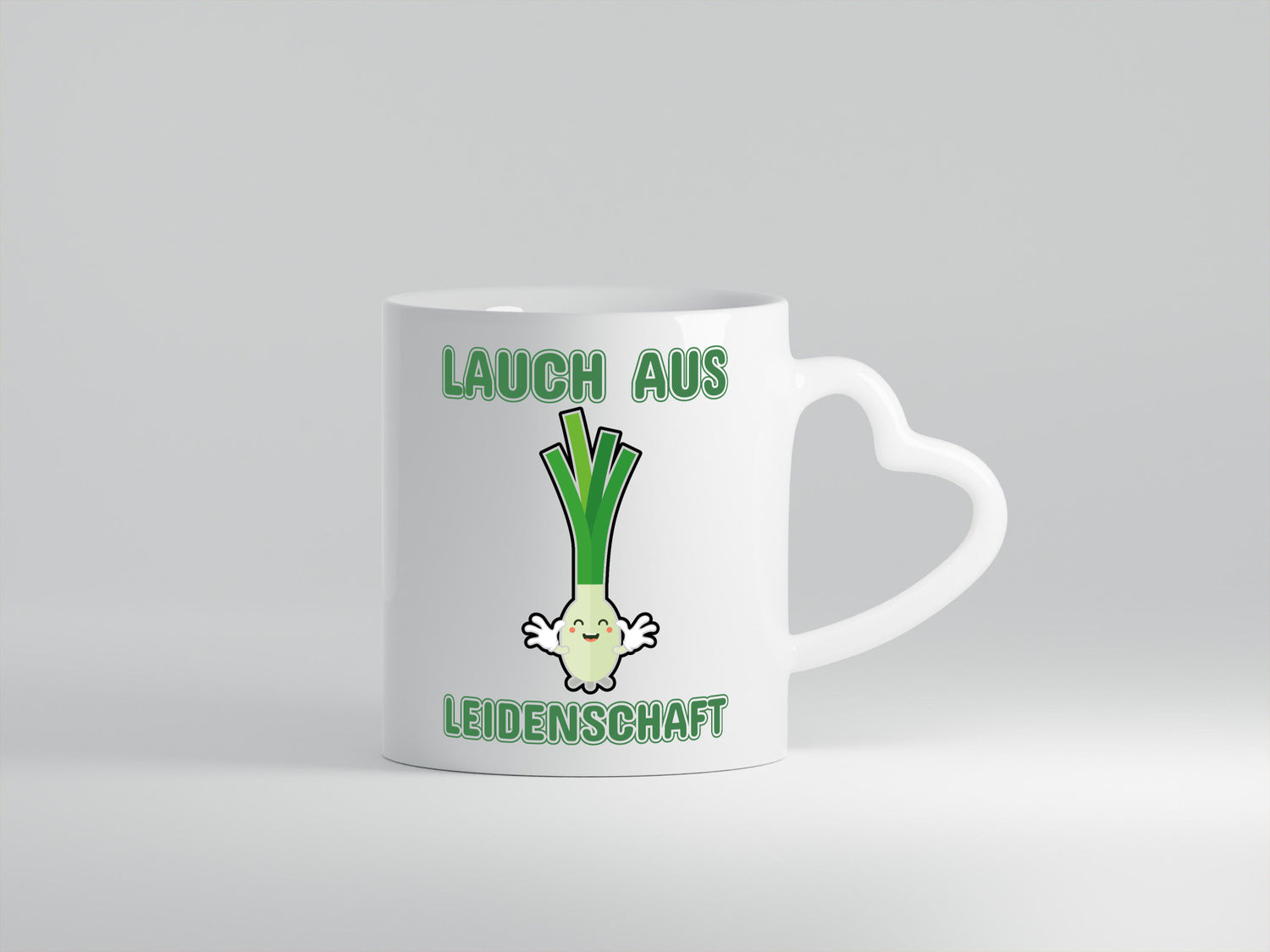 Ich bin ein Lauch lustig Humor Geschenkidee Geschenk Tasse
