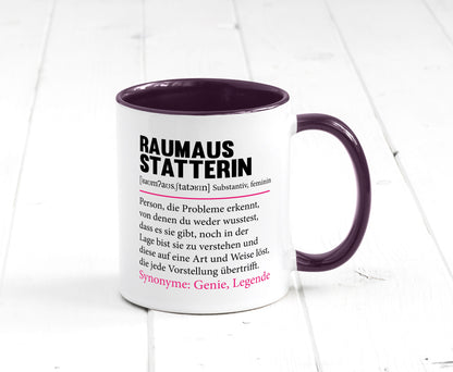 Raumausstatterin | Wohn Ausstatterin Beruf Humor Geschenk Arbeit Kollegen Büro