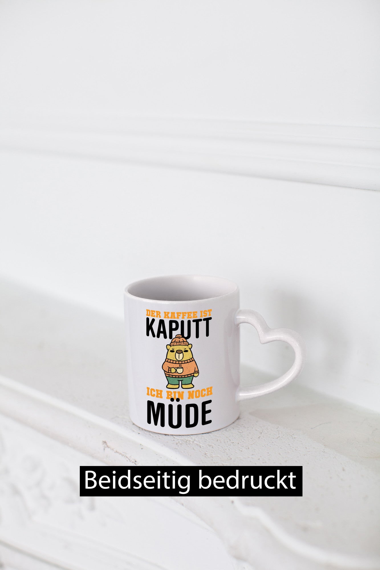 Müder Bär | Kaffee Spruch Morgenmuffel Humor lustiger Geschenk Geschenkidee