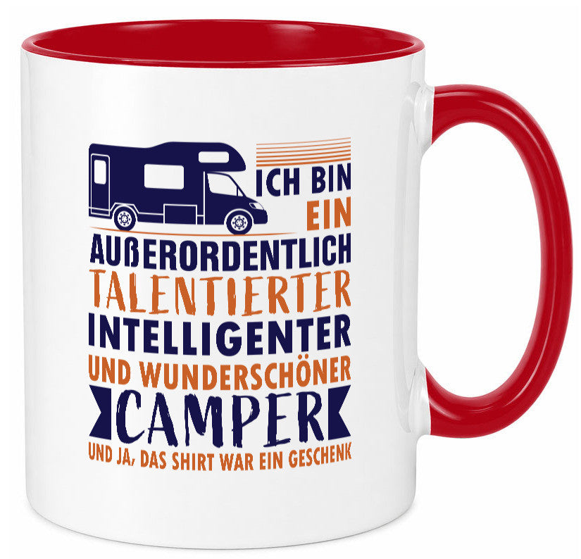 Talentierter | Intelligenter Wunderschöner Camper lustiger Spruch Geschenk