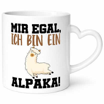Ich bin ein Alpaka! Geschenk Humor Geschenkidee lustiger Spruch Tasse