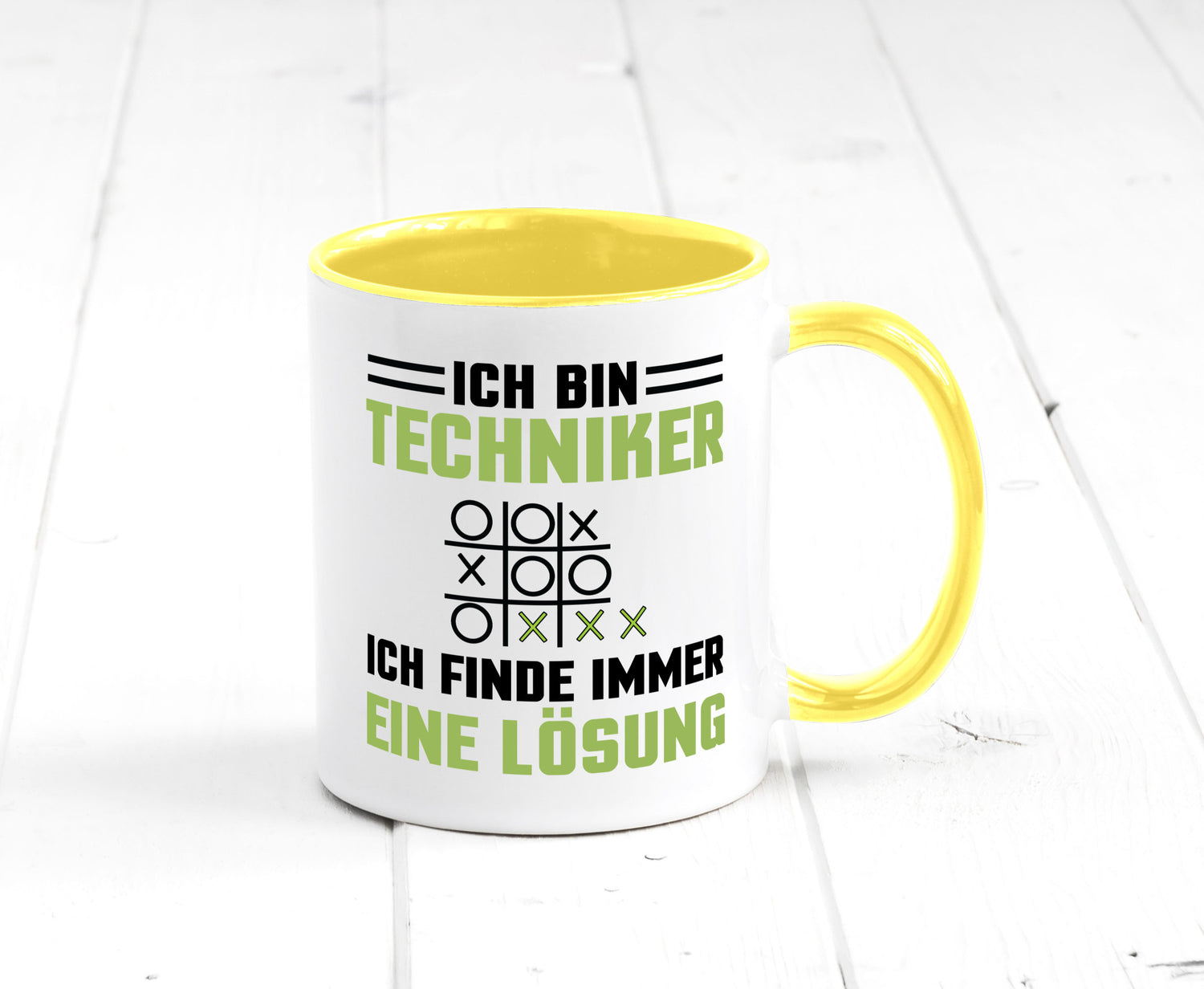 Ich bin Techniker finde immer eine Lösung | lustiger Spruch Geschenk Humor