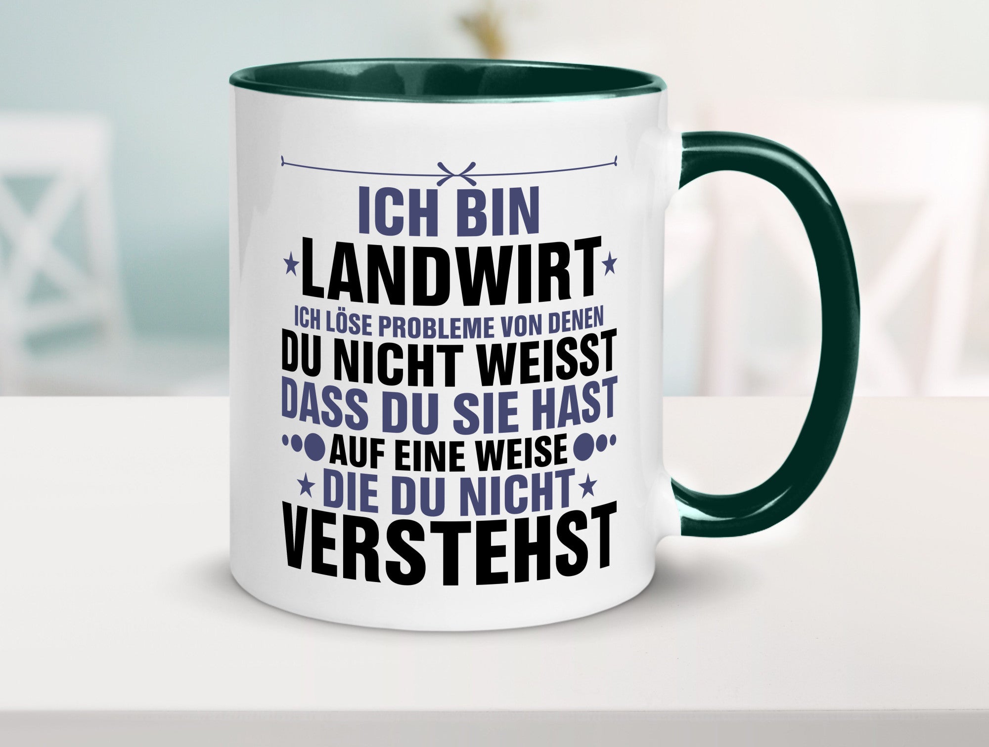 Löse Probleme: Landwirt | Bauer Landwirtschaft v2 Geschenk Humor Geschenkidee