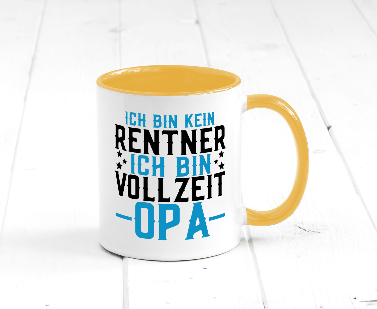 Rentner | Vollzeit Opa Pension Ruhestand Großvater lustiger Spruch Geschenk