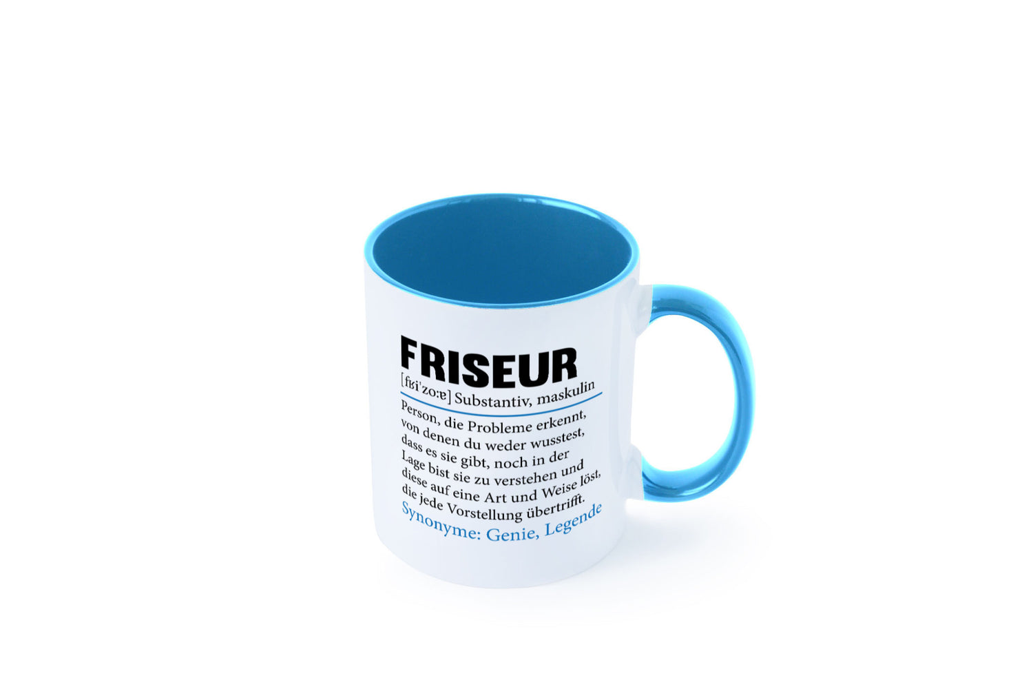 Friseur | Spruch Frisör Beruf lustig Humor Arbeit Kollegen Büro Geschenkidee
