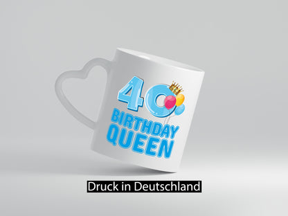 40 Geburtstag lustig Geschenkidee Geschenk Tasse