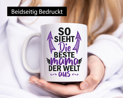 So sieht die Beste mama der Welt aus | Muttertag Geschenk Familie Geschenkidee