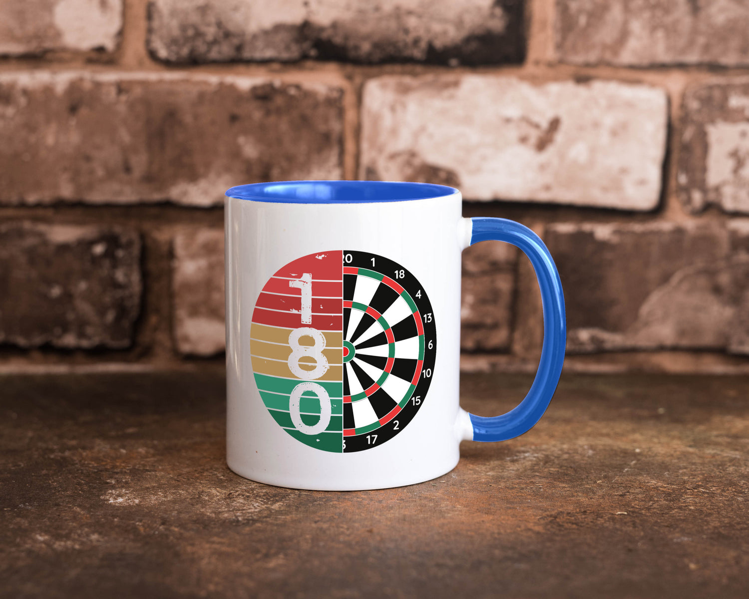 Dartsboard | Retro Dartspieler Kollege Freunde Geschenkidee Arbeit Kollegen