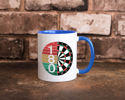 Dartsboard | Retro Dartspieler Kollege Freunde Geschenkidee Arbeit Kollegen