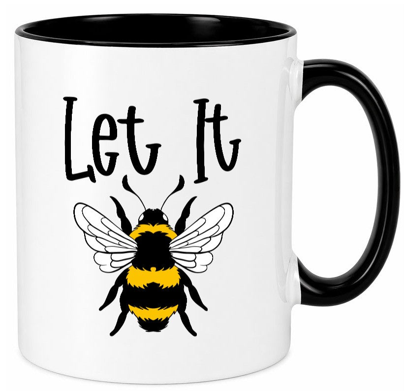 let it bee | bienenliebhaber Imker Bienenvolk Honig Humor Geschenkidee Tasse