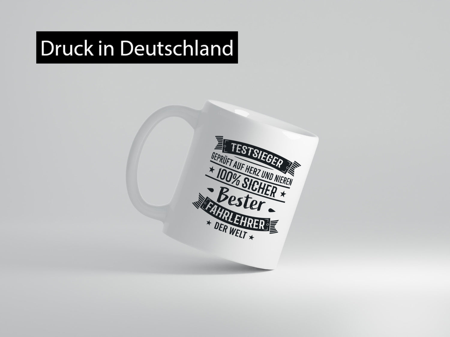 Testsieger, bester Fahrlehrer der Welt | Sternchen lustig Humor Geschenkidee