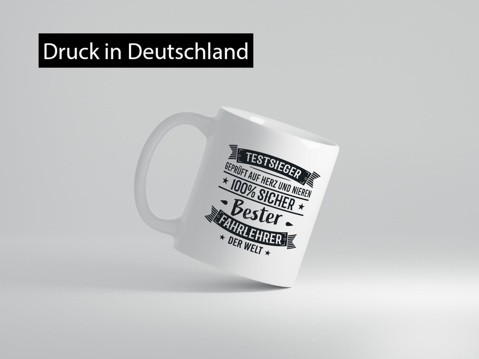 Testsieger, bester Fahrlehrer der Welt | Sternchen lustig Humor Geschenkidee