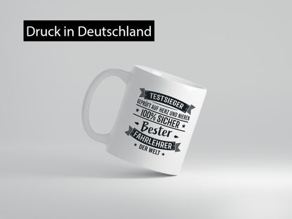 Testsieger, bester Fahrlehrer der Welt | Sternchen lustig Humor Geschenkidee