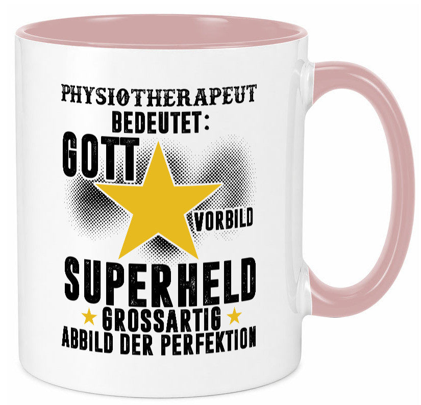 Bedeutung von Physiotherapeut lustiger Spruch Geschenk Humor Geschenkidee Tasse