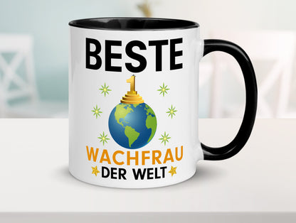 Welt Beste Wachfrau | Wachpersonal Nachtwächter Geschenk Humor Geschenkidee