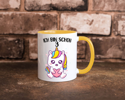 3. Geburtstag | Ich bin schon 3 Jahre Einhorn Mädchen lustig Geschenkidee