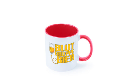 Blutgruppe Bier | Saufen Trinken Biertrinker Humor Geschenkidee Tasse