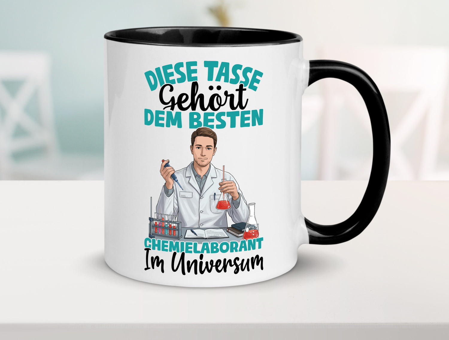 Im Universum: Chemielaborant | Laborant Chemie Humor Geschenkidee Tasse