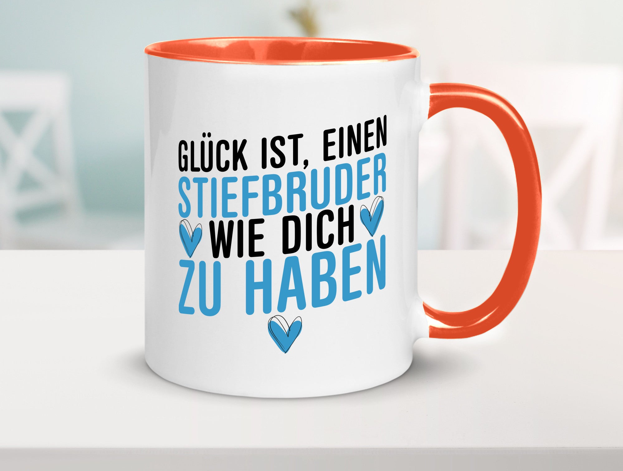 Stiefbruder wie dich | Glück lieber Bruder Geburtstag Geschenkidee Humor Tasse