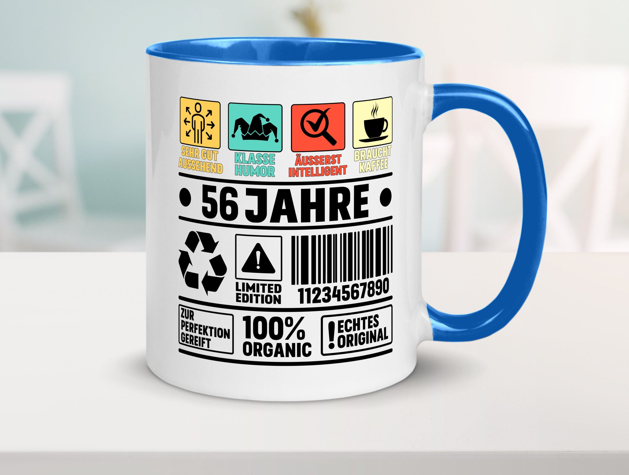 56. Geburtstag | 56 Jahre Humor Limited Edition lustiger Spruch Geschenk
