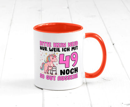 49. Geburtstag | 49 Jahre Mit noch so gut aussehen lustiger Spruch Geschenk