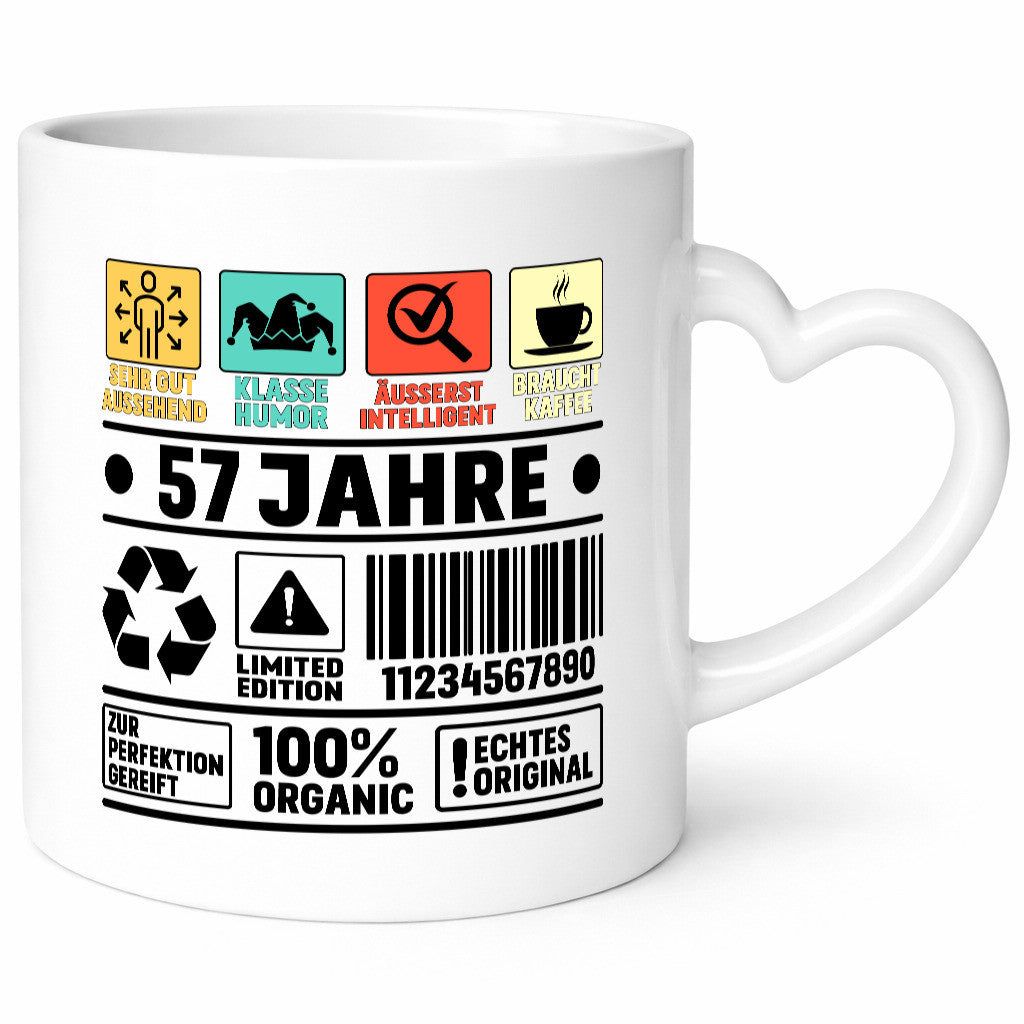 57. Geburtstag | 57 Jahre Humor Limited Edition lustig Geschenkidee Geschenk
