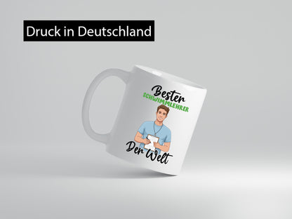 Bester Schwimmlehrer | Lehrer schwimmen Geschenkidee Humor Tasse