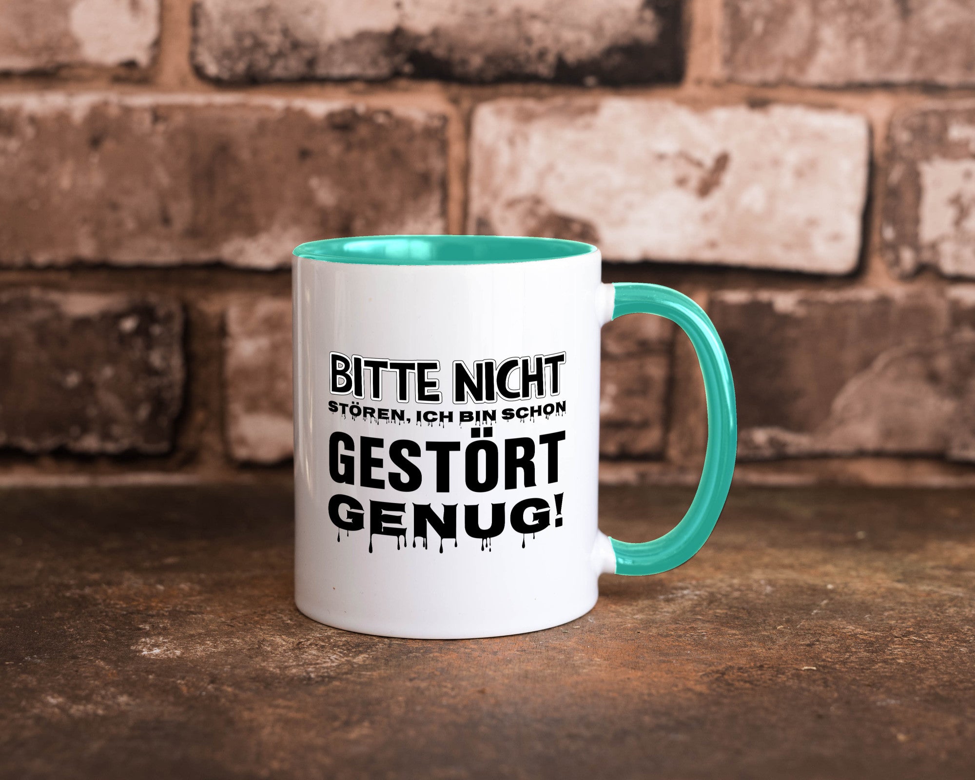 Ich bin schon gestört lustiger Spruch Geschenk Humor Geschenkidee Tasse