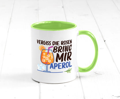 Bring mir Aperol | Rosen Paar Party Geschenkidee Humor Tasse