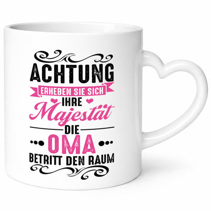 Oma Betritt den Raum | großmutter lustiger Spruch Geschenk Familie Geschenkidee