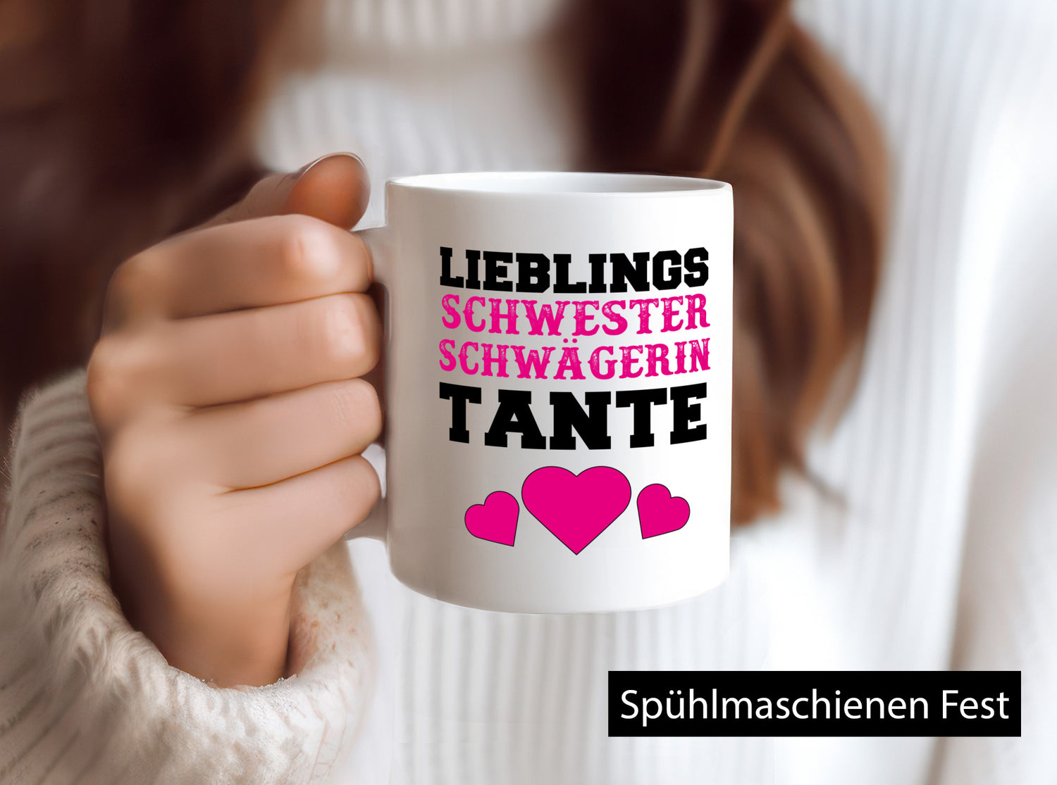 Lieblings Schwester lustig Humor Geschenkidee Geschenk Tasse