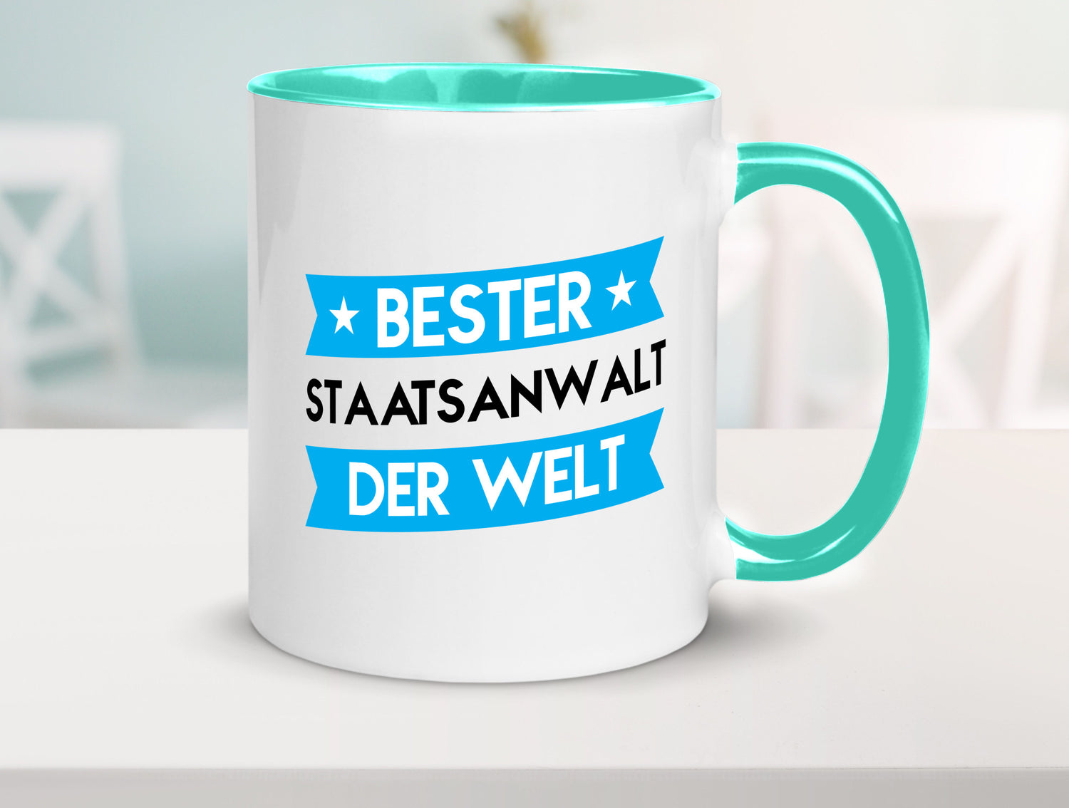 Bester Staatsanwalt | Anwalt Jurist lustig Humor Geschenkidee Geschenk Tasse