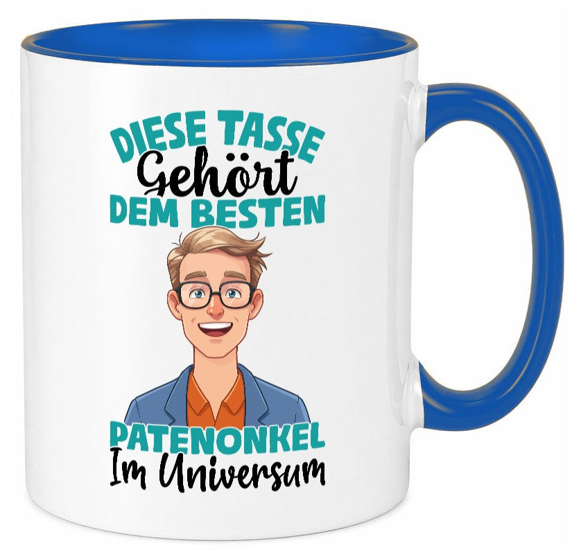 Im Universum: Patenonkel | Bester Onkel Geschenkidee Humor Tasse