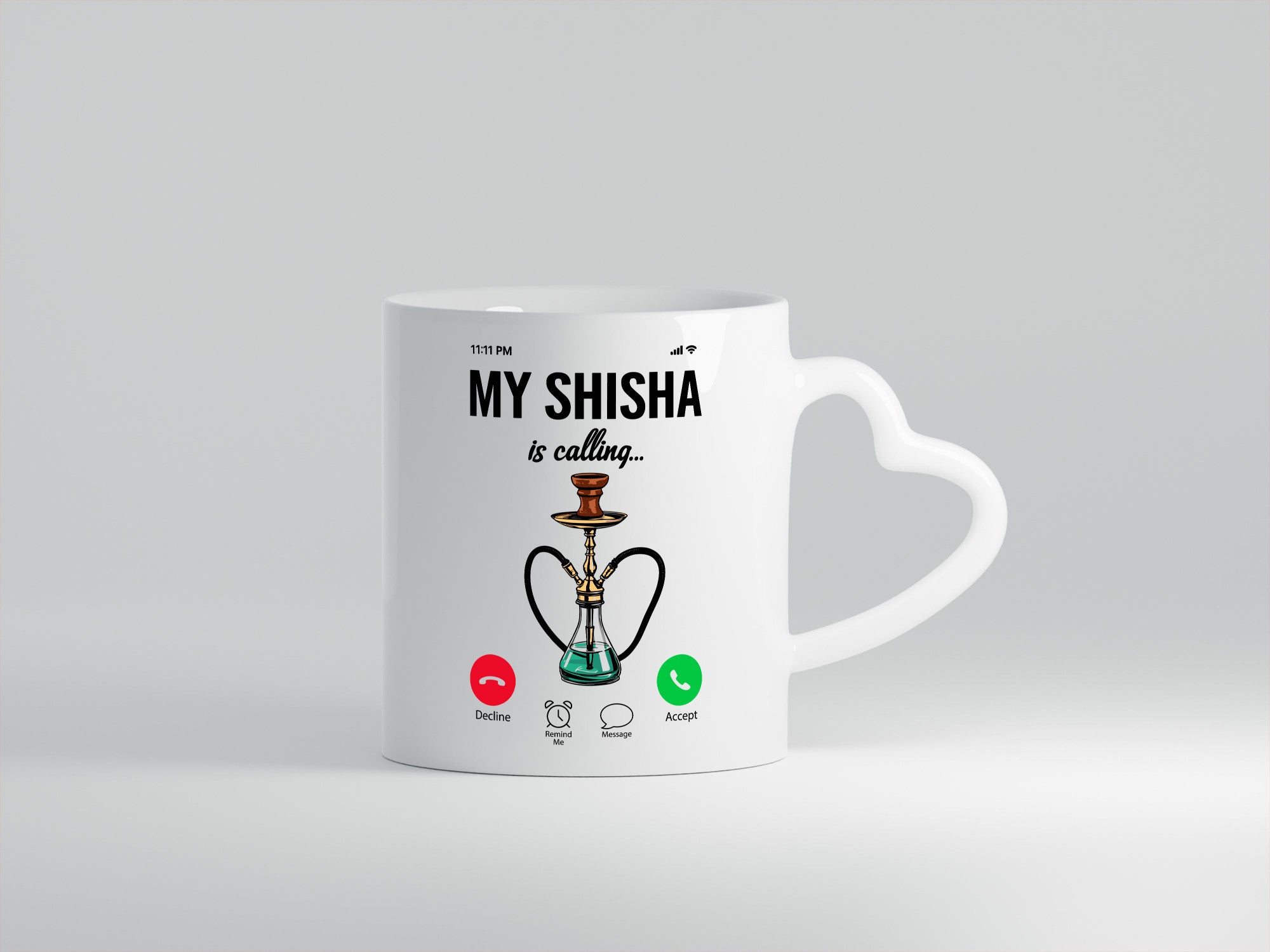 Sisha ruft an | Shisha Shishaliebhaber lustiger Spruch Geschenk Humor