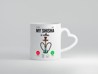 Sisha ruft an | Shisha Shishaliebhaber lustiger Spruch Geschenk Humor