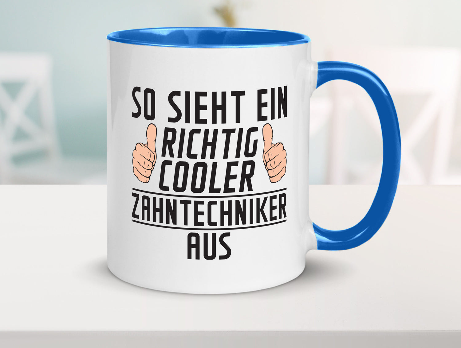 Richtig Cooler Zahntechniker | Zahnmedizin Geschenkidee Humor Tasse