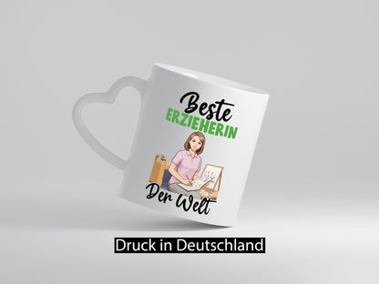 Beste Erzieherin | Pädagogin Schule v2 lustiger Spruch Geschenk Humor