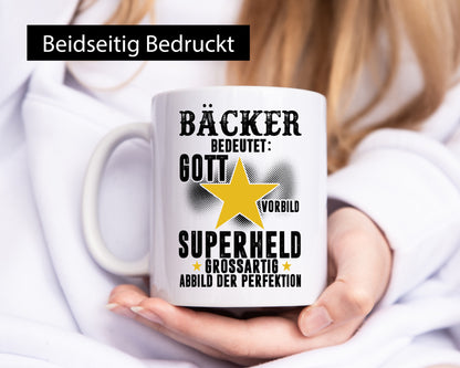 Meaning of Baker | Bakery Baking Confectioner Gift Idea Humor Mug