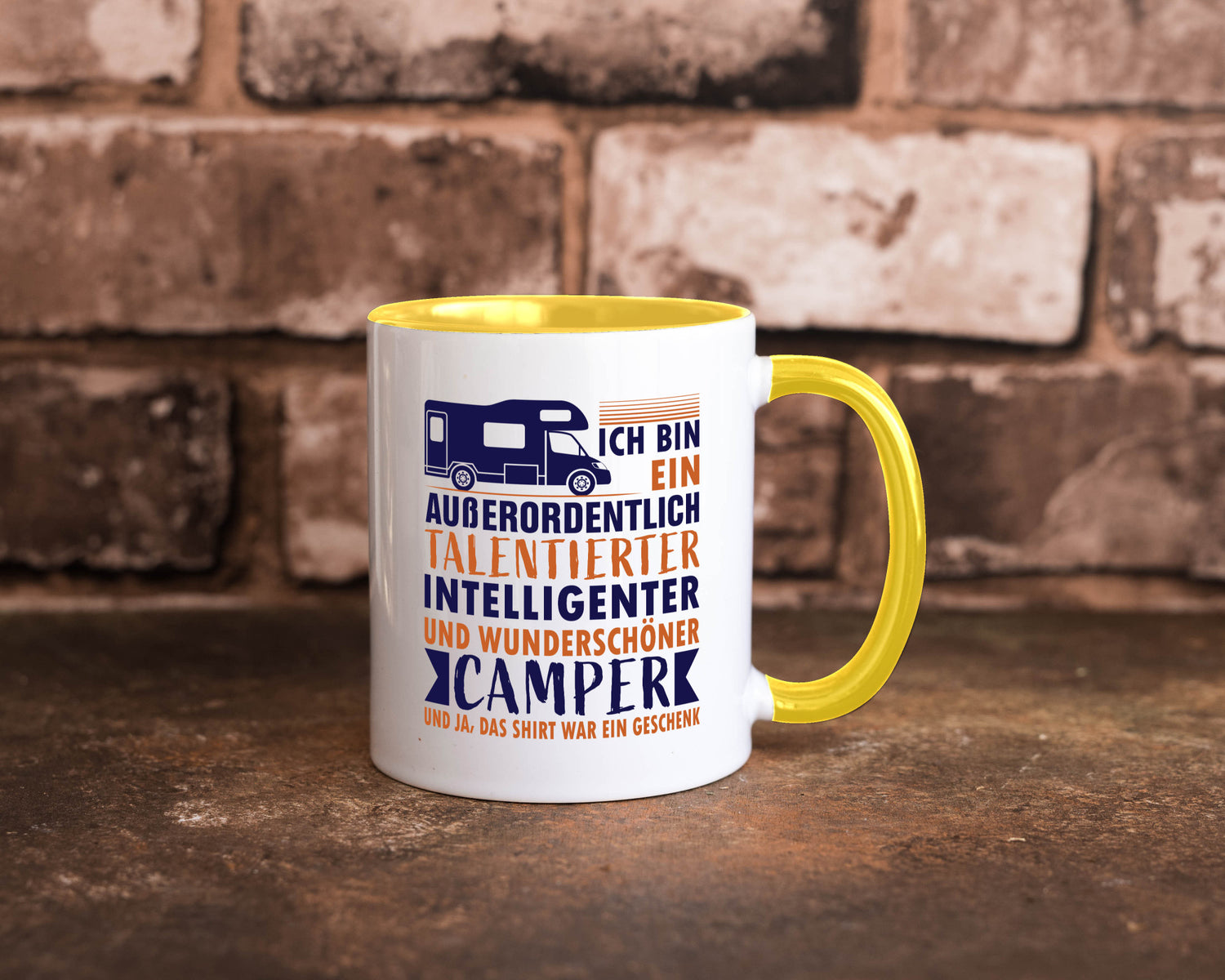 Talentierter | Intelligenter Wunderschöner Camper lustiger Spruch Geschenk