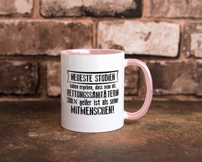 Neuste Studien: Rettungssanitäterin | Sanitäter lustiger Spruch Geschenk Humor