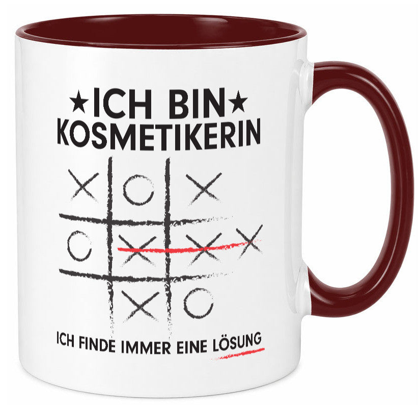 Löse Probleme: Kosmetikerin | Kosmetik Stylistin Geschenk Humor Geschenkidee