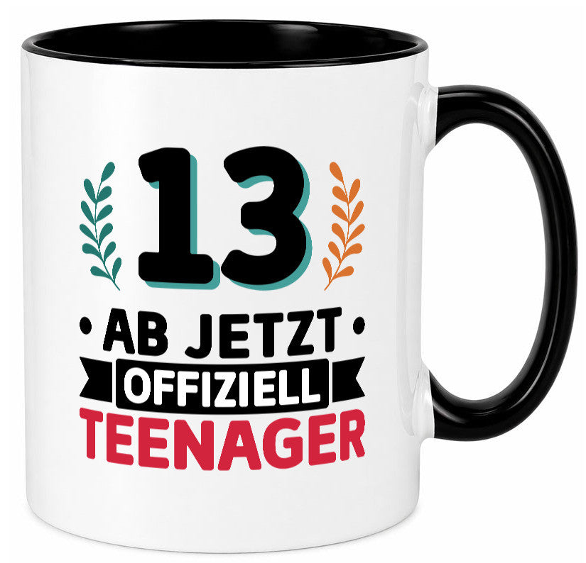 13. Geburtstag | Mädchen Tasse Teenager Spruch vl7 lustiger Geschenk