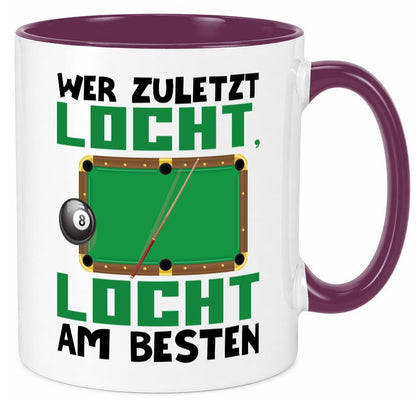 Billardspieler Spruch | Billard Tasse Poolspieler Humor Geschenkidee