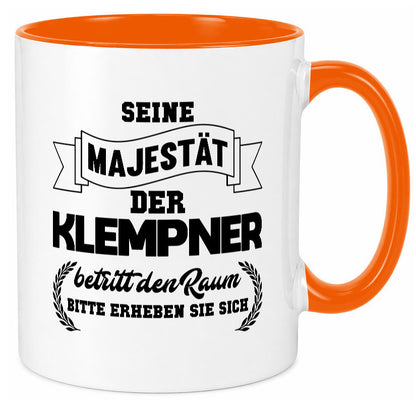 Der Klempner betritt den raum | Geschenk Humor Geschenkidee lustiger Spruch