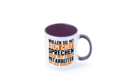 Wollen sie mit dem Chef Sprechen | Mitarbeiter Humor Arbeit Kollegen Büro